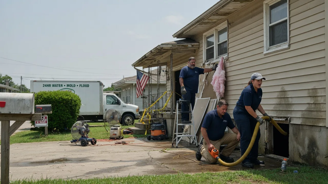 Water Damage Repair in Delta, PA near me